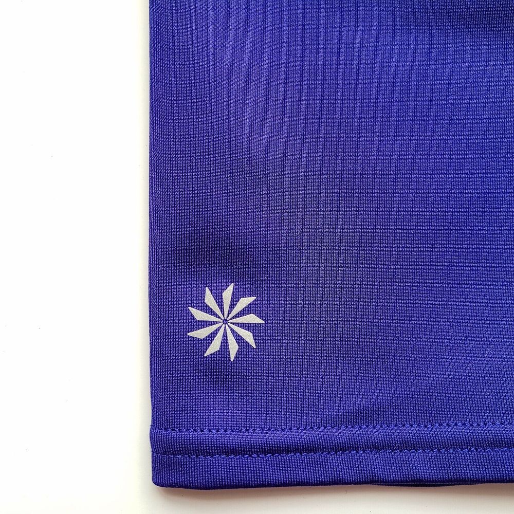 Athleta Sonar Capri Athletic Leggings Womens S Violet/Blue Gym Yoga - Picture 3 of 7